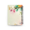 Spiral Bound Journal designed with sakura flowers, spring vibes