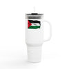 Palestinian Flag Insulated Travel Mug | 40oz | Perfect for Adventure and Everyday Use