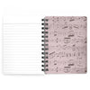 Spiral Bound Journal for music vibes and composing lovers